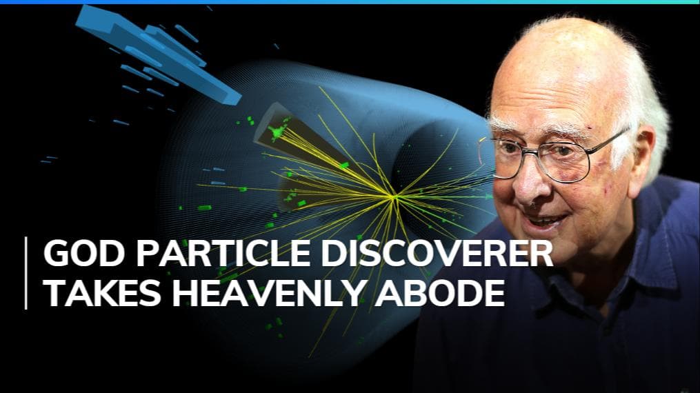 Nobel-winning 'God particle' physicist Higgs dies aged 94