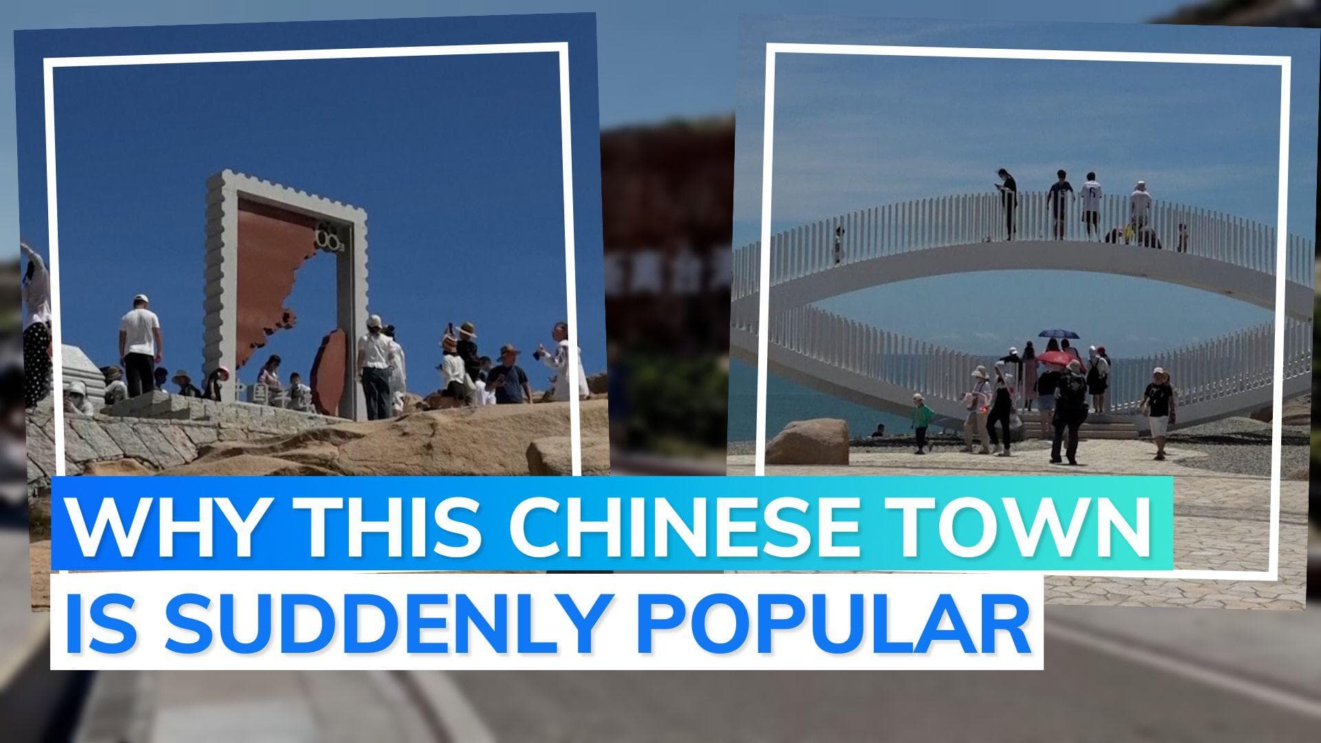 China's military exercises in Taiwan Strait turn coastal town into tourist spot