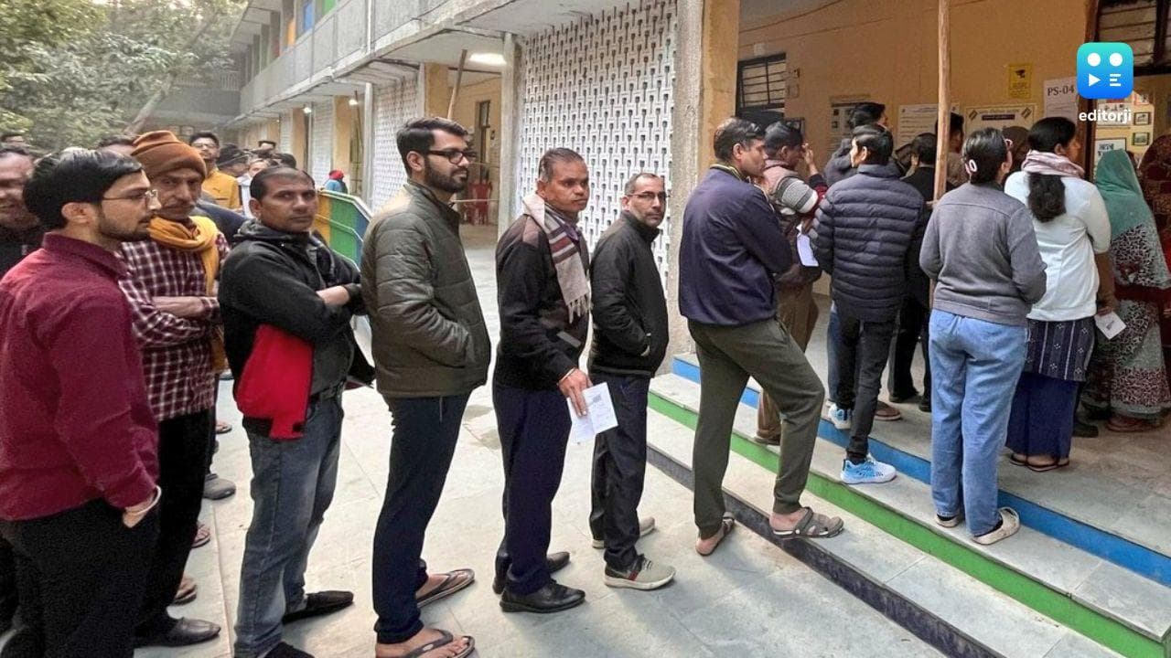 Delhi Elections: Voting concludes, 57.70% voter turnout till 5 pm