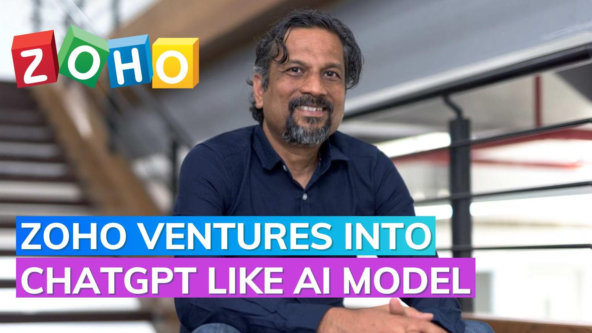 After Sam Altman's 'hopeless' comment, India's Zoho announces building ChatGPT like AI language model