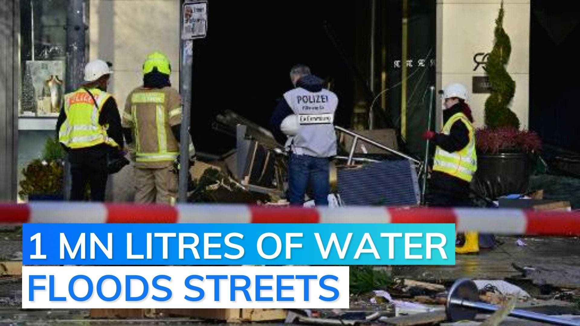 Huge Berlin aquarium with over 1,500 fish bursts
