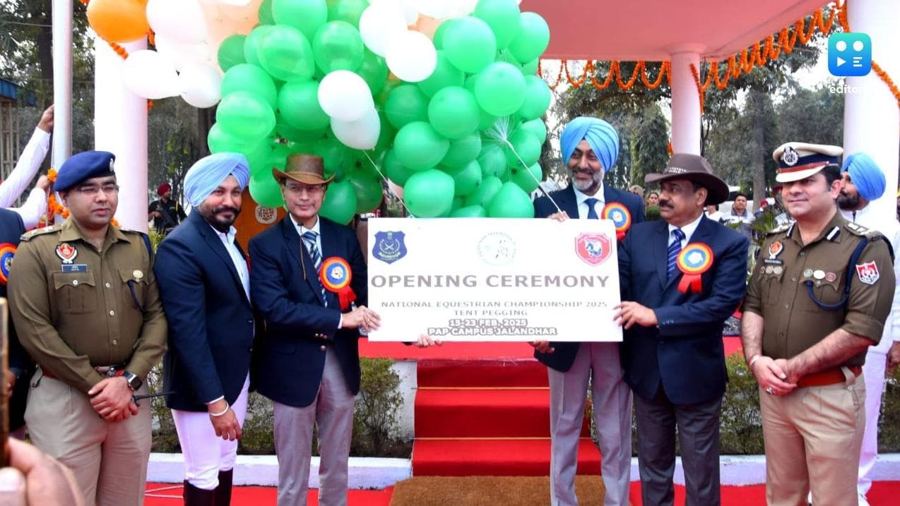 Punjab Police hosts National Equestrian Championship 2025 in Jalandhar