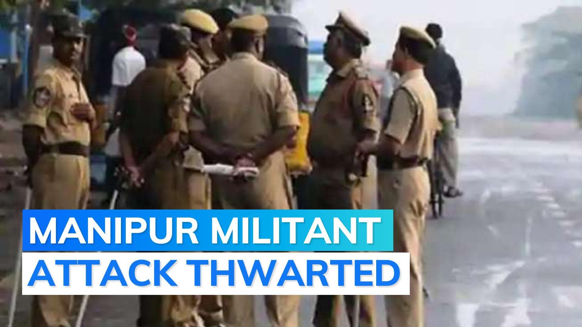 Militant attack in Manipur on Independence Day thwarted, 7 arrested