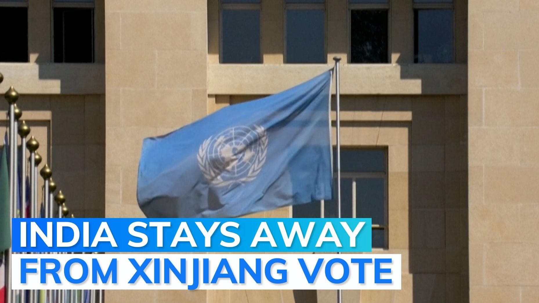 India abstains from voting on holding Xinjiang debate in UN Human Rights Council