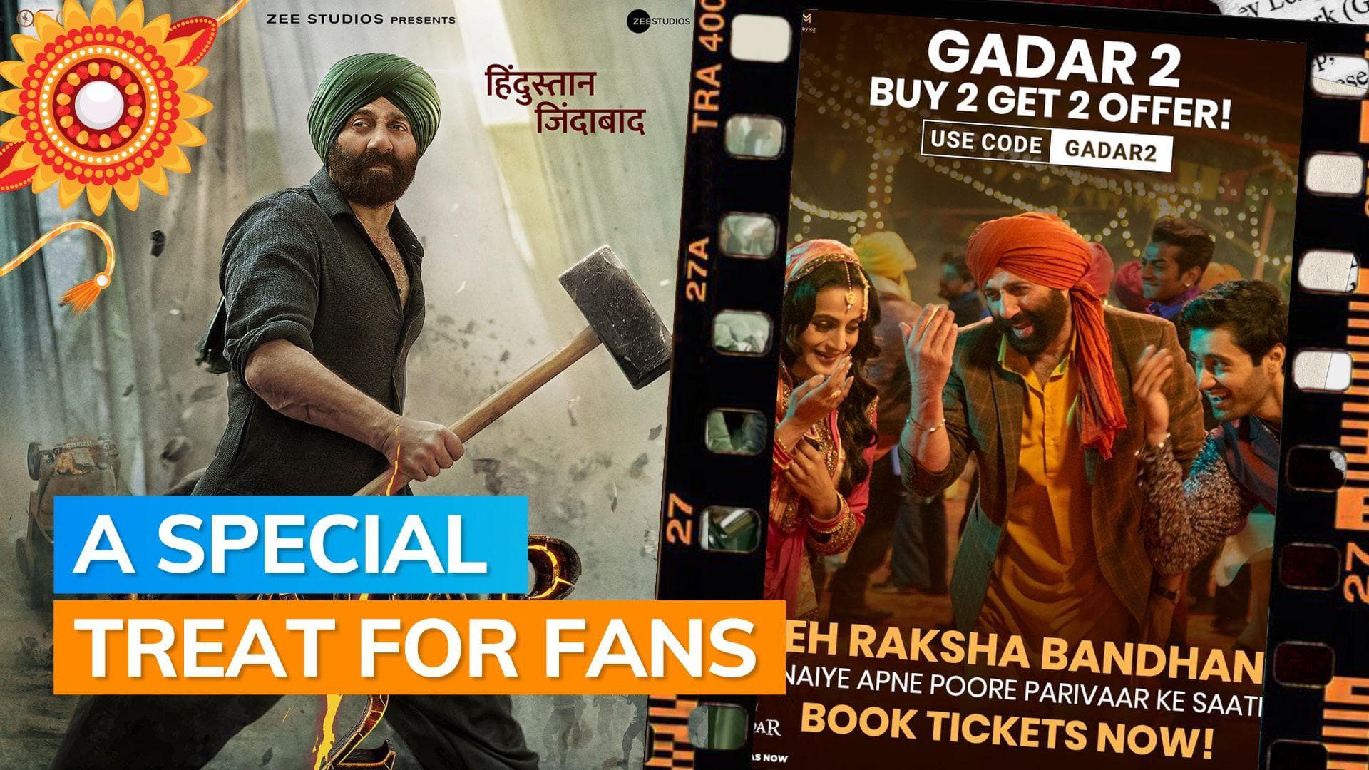 Raksha Bandhan special: 'Gadar 2' team announces buy 2 get 2 ticket offer; fans say 'good idea'