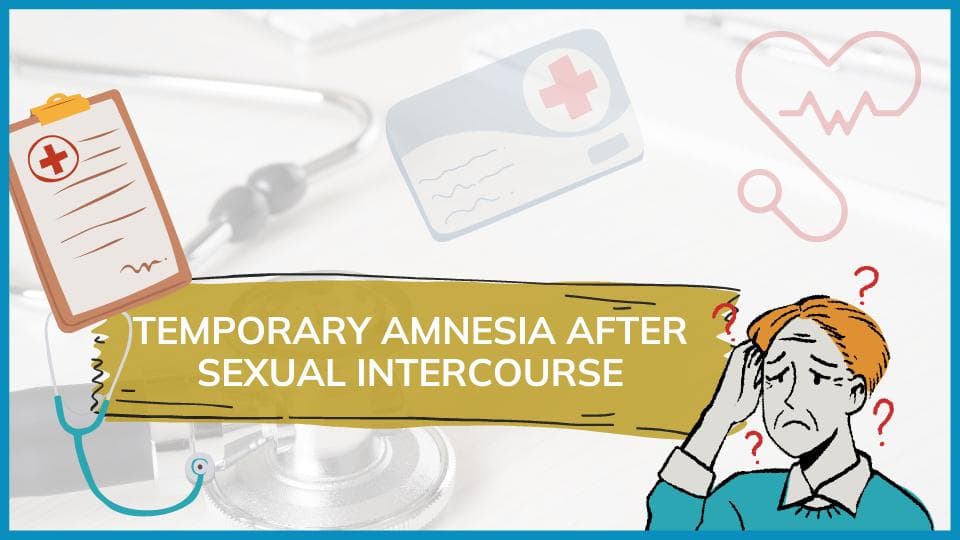 Man loses memory after sex with wife: case reported in Irish Medical Journal