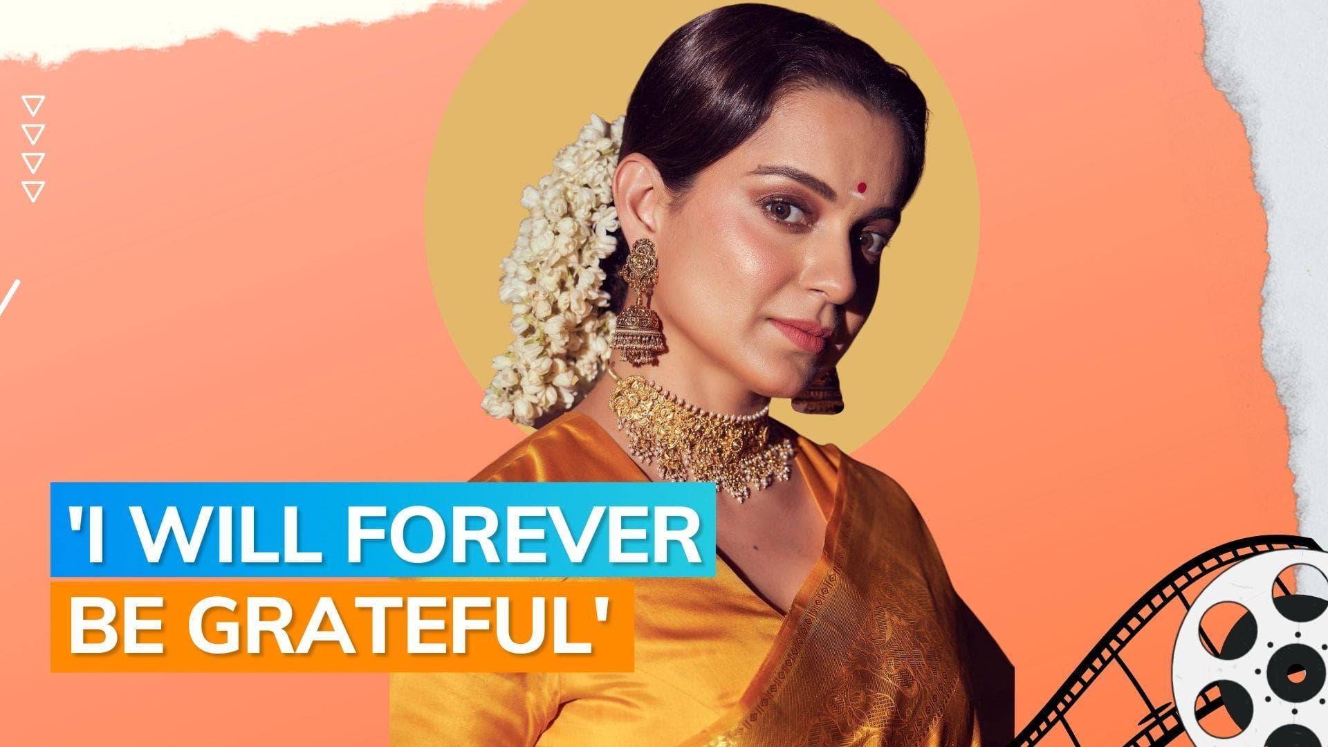 Happy Birthday, Kangana Ranaut: Actor shares video, says 'I am grateful to all my gurus...'