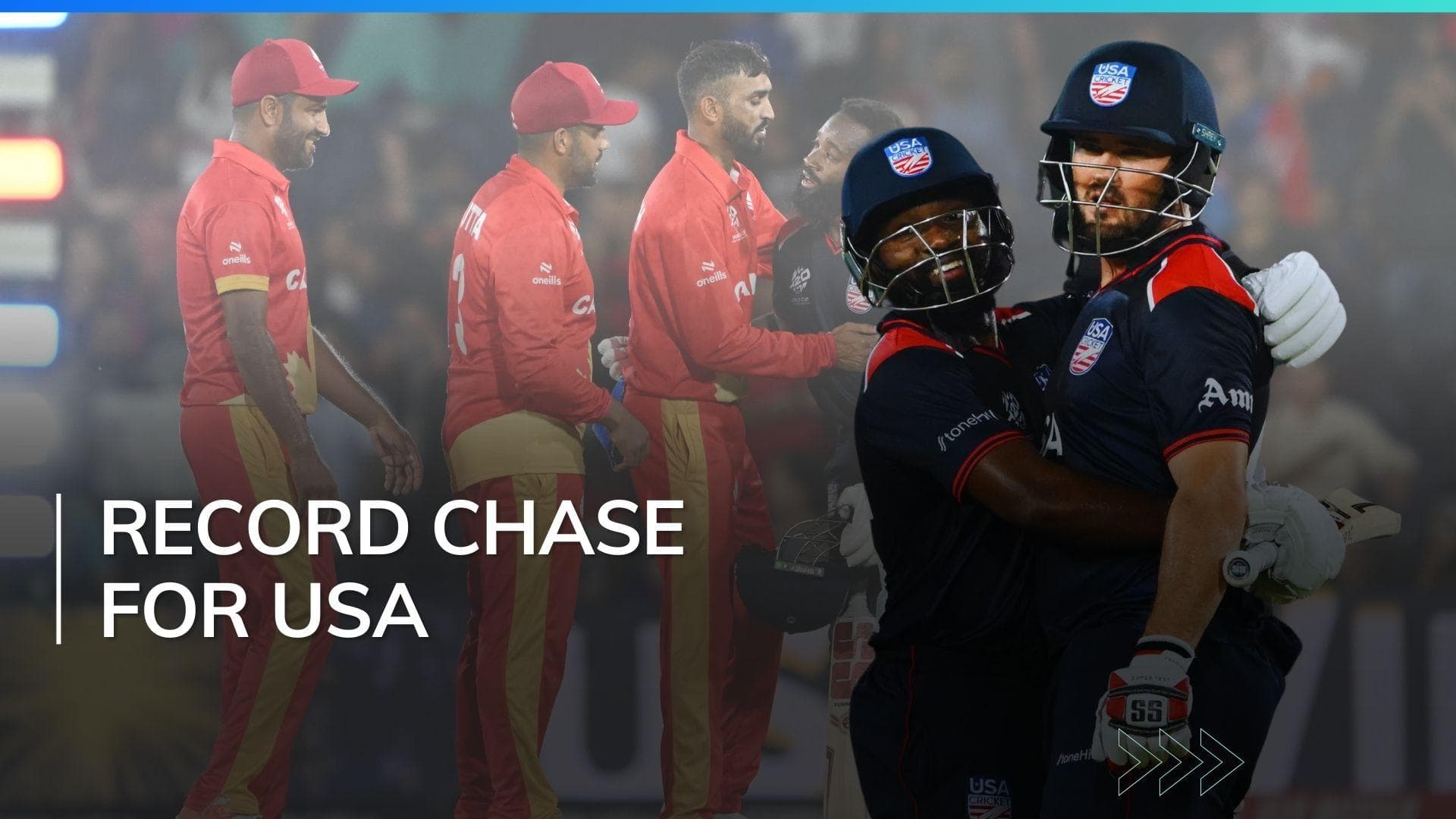 T20 World Cup: USA begin T20 World Cup with seven-wicket win over Canada