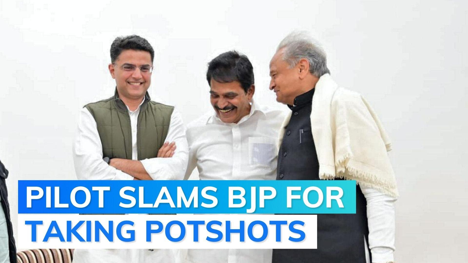 Bharat Jodo Yatra enters Rajasthan; Sachin pilot says party fully united to make it historic