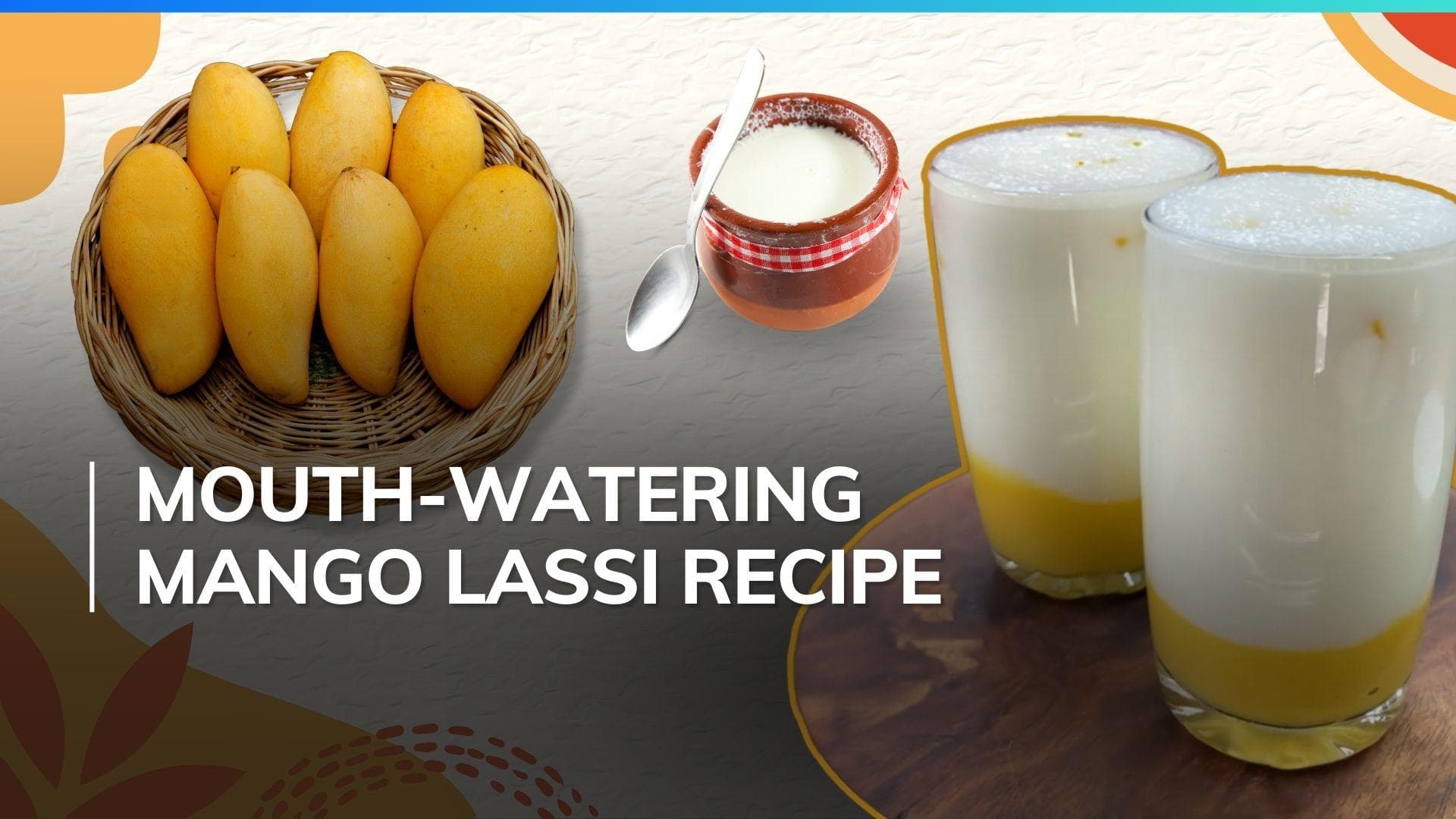 Dalgona mango lassi! This unique recipe will leave your guests stunned, here is how to make it