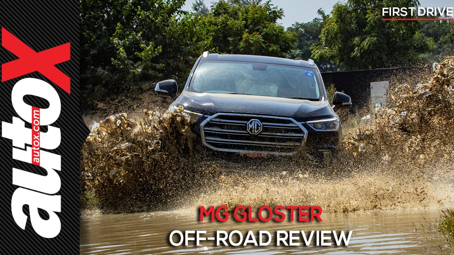 MG Gloster Off-road Review: First Drive | autoX
