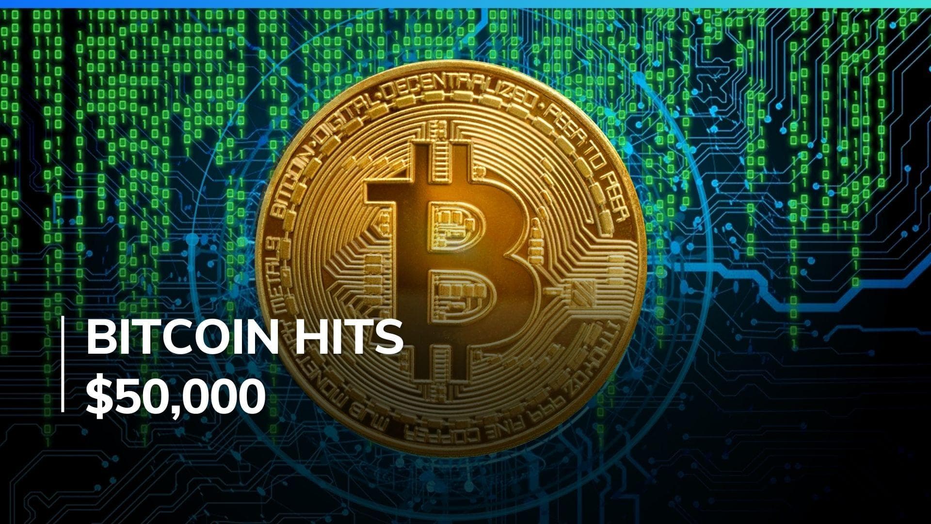 Bitcoin breaches $50K level for first time in over 2 years