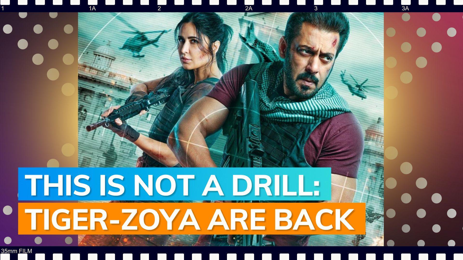 'Tiger 3': Salman Khan and Katrina Kaif share 1st poster; film to follow events of 'Pathaan', 'Tiger Zind