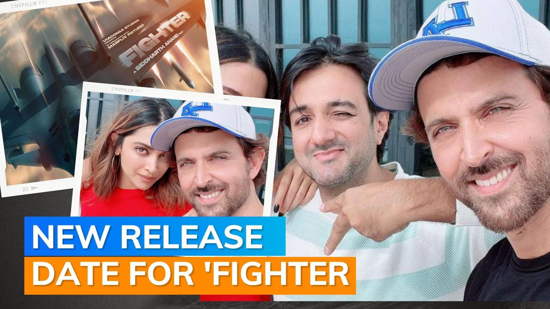 ‘Fighter’: Hrithik Roshan-Deepika Padukone starrer gets a new release date, first look poster out