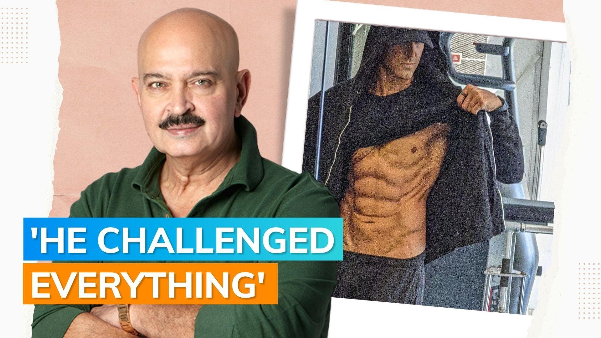 Rakesh Roshan reveals Hrithik Roshan was told he couldn't build physique due to spinal problem
