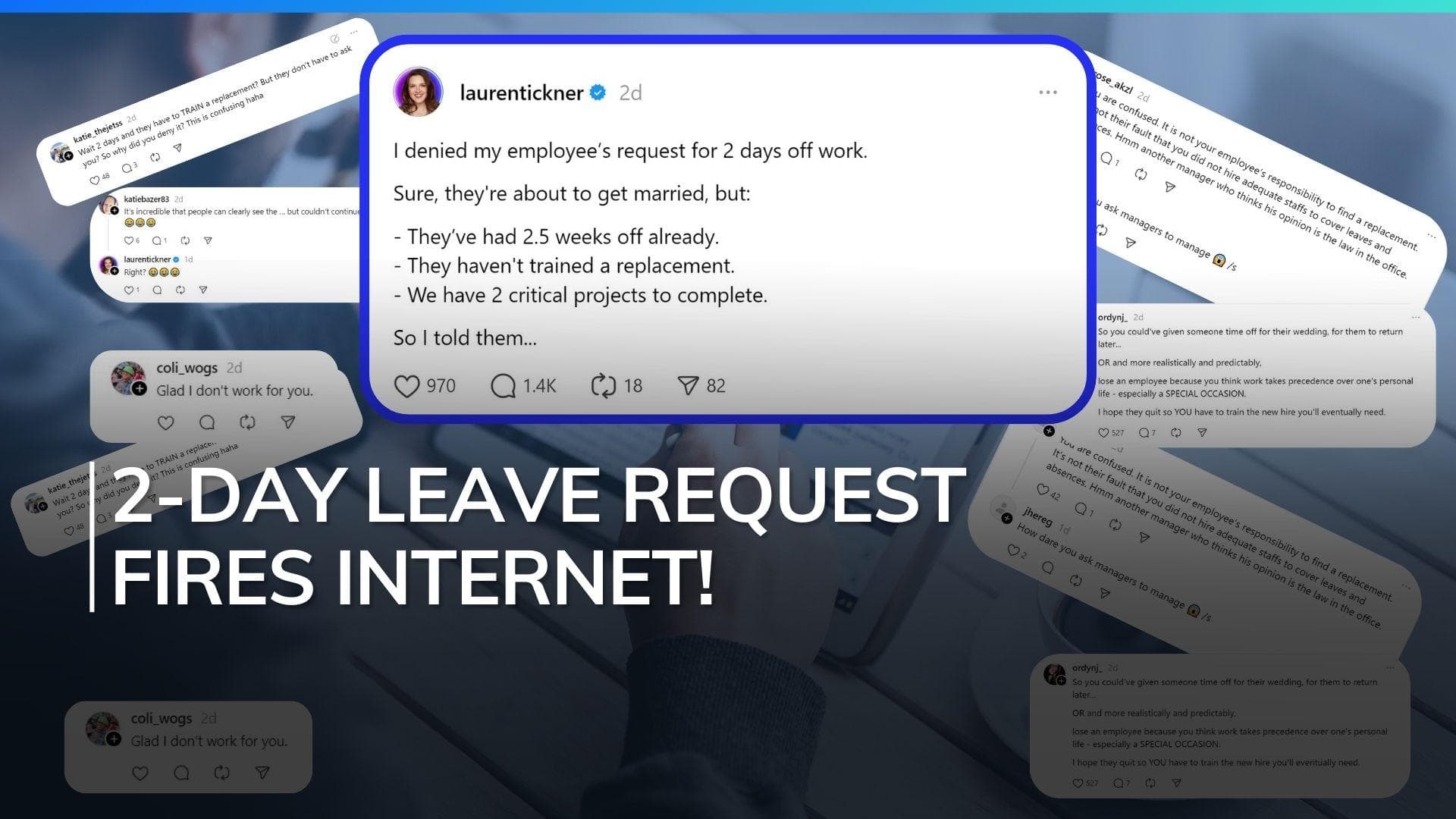 CEO Denies Wedding Leave and Sparks Internet Debate!