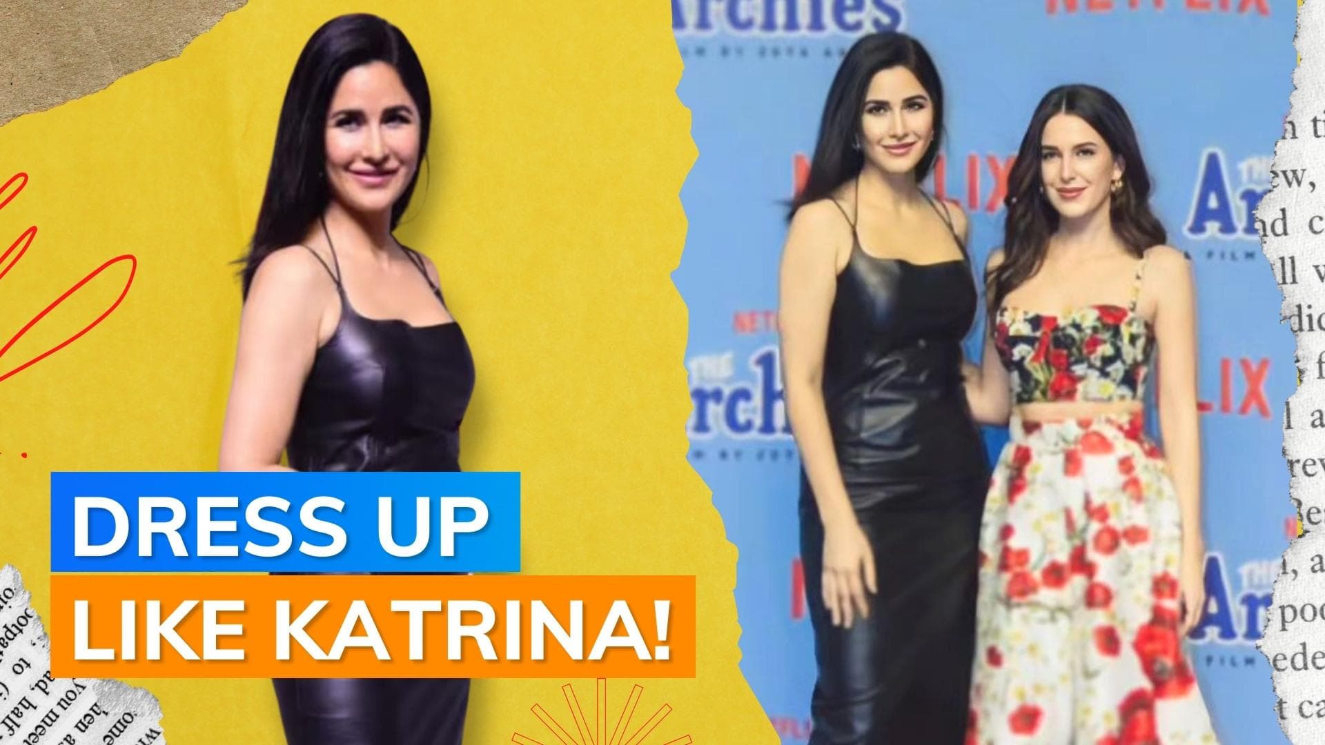 Katrina Kaif's black faux leather dress costs as much as a trip to Manali; all deets here