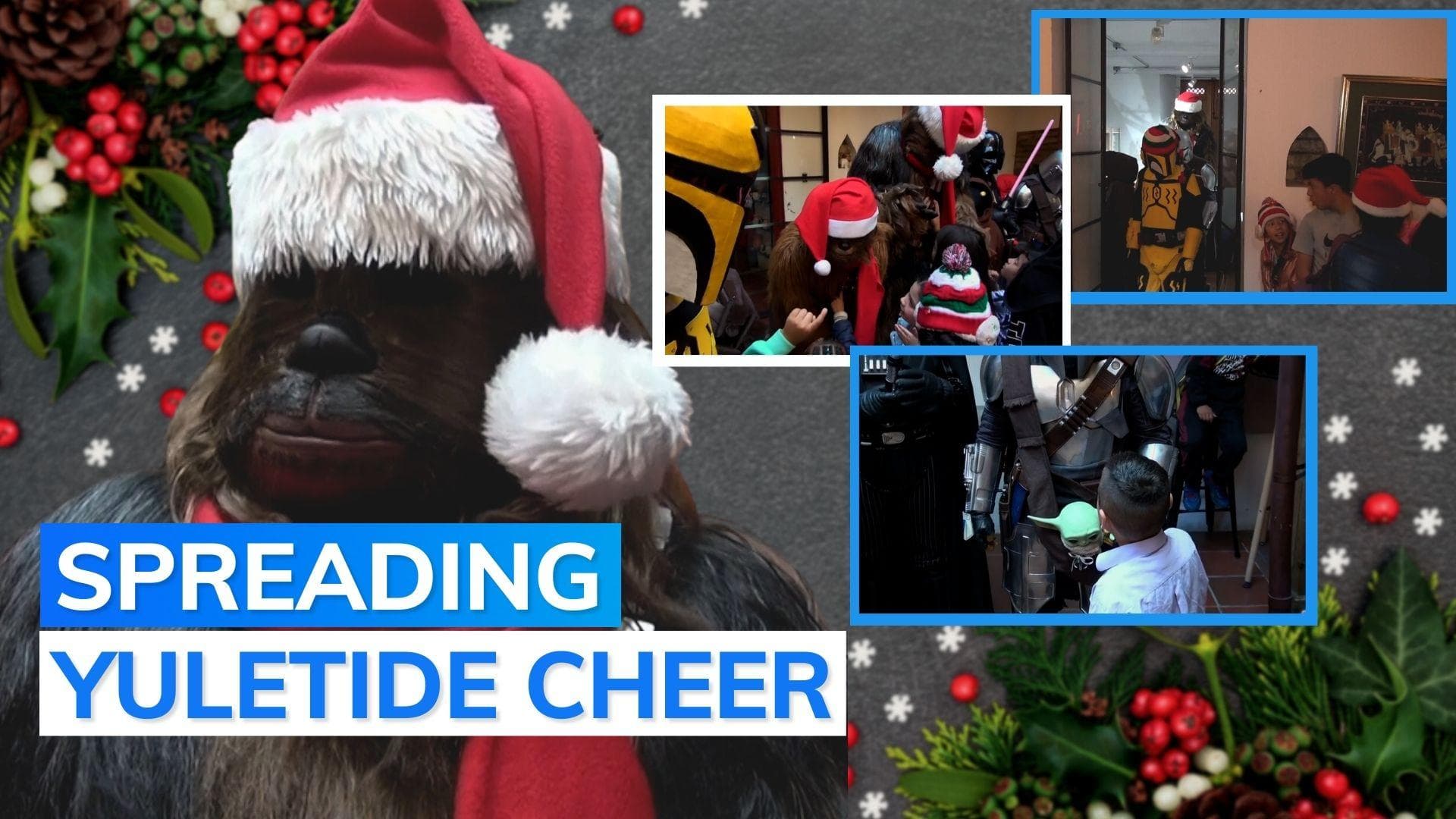 Watch: Star Wars fans' Christmas surprise for underprivileged kids in Colombia