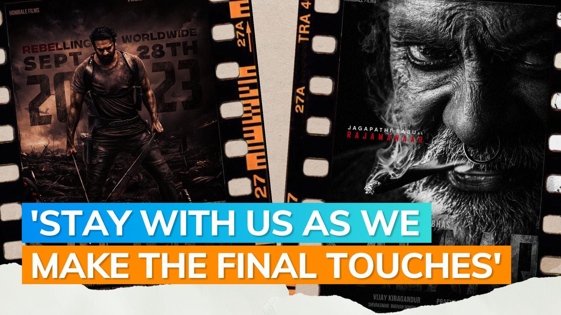 ‘Salaar’: Prabhas' film won't release in September; makers ‘working tirelessly to meet highest standards'