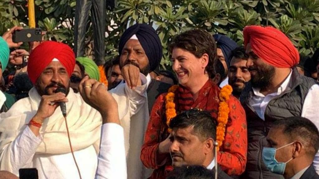 Punjab Elections 2022: Priyanka by his side, CM Channi rants against 'UP ke bhaiya', opposition slams 