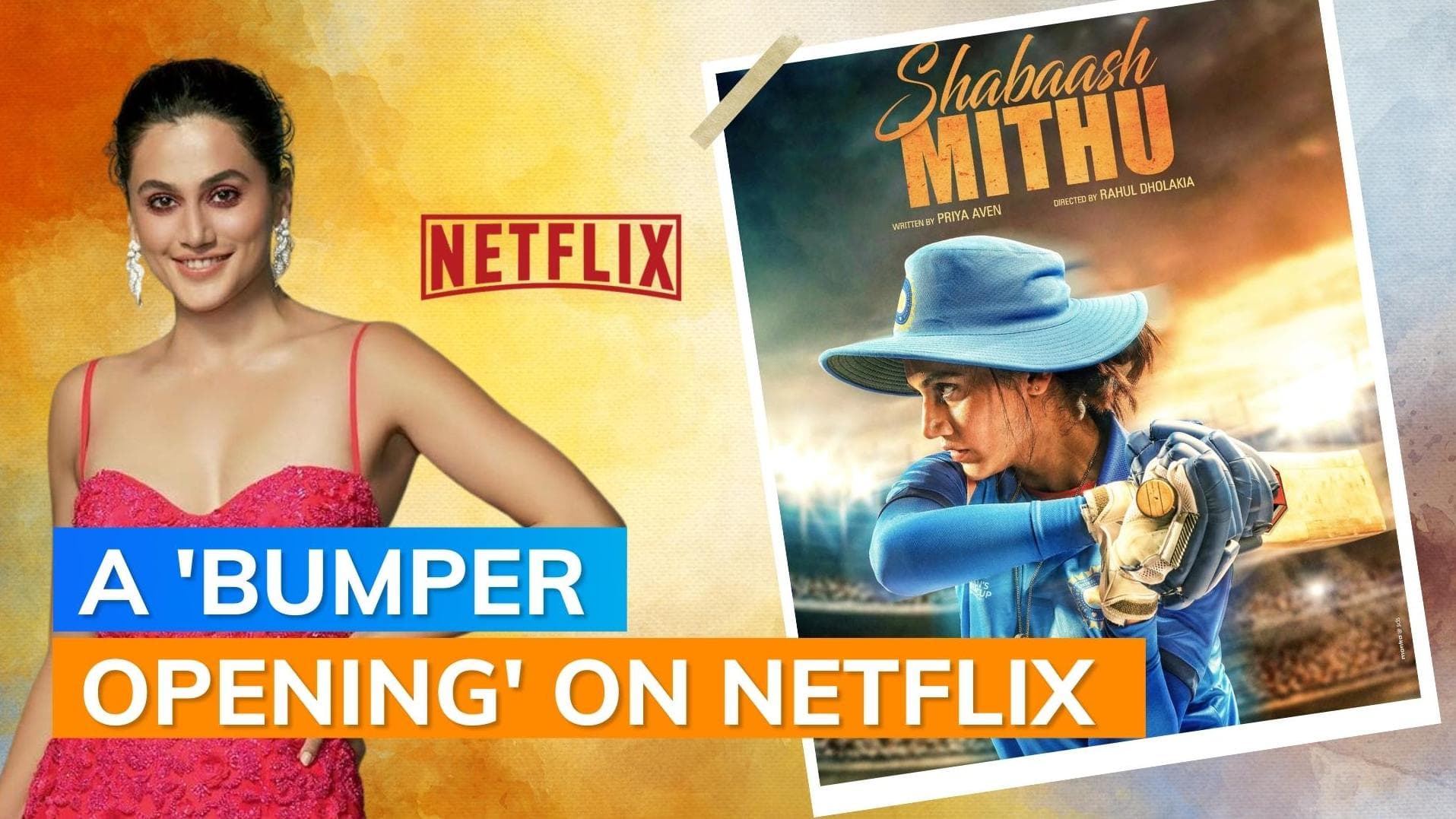 Taapsee Pannu's 'Shabaash Mithu' trends at number 1 on Netflix; here's what the actor has to say