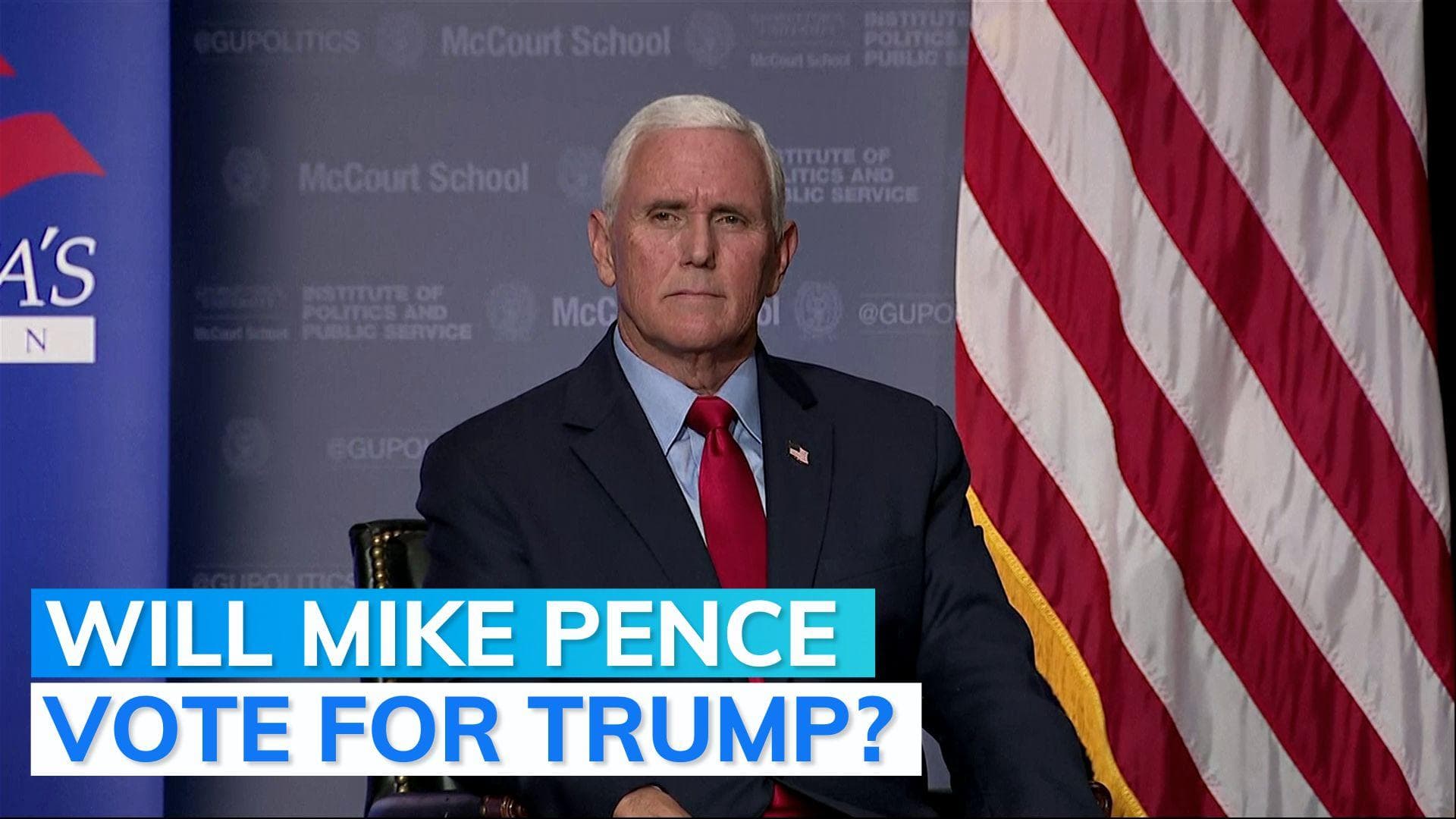 Watch: what former US Vice-President Mike Pence said about voting for Trump in 2024