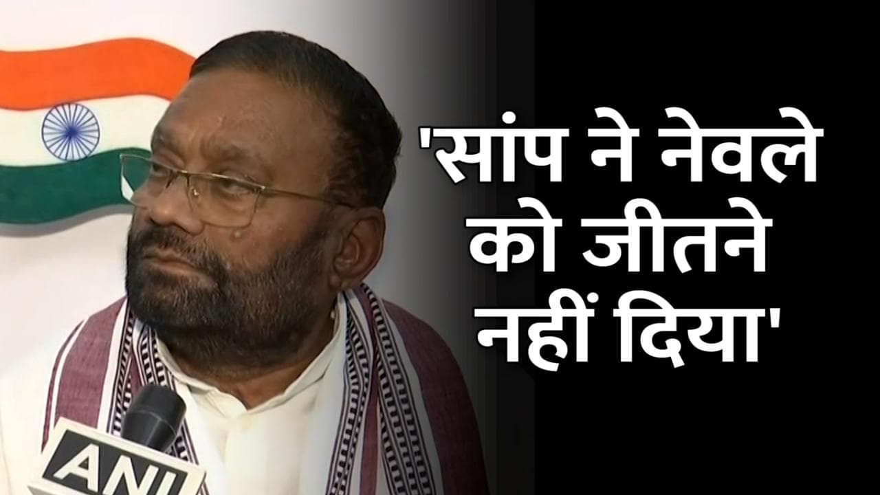 Swami Prasad Maurya का BJP पर तंज, बोले- सांप ने नेवले को जीतने नहीं दिया