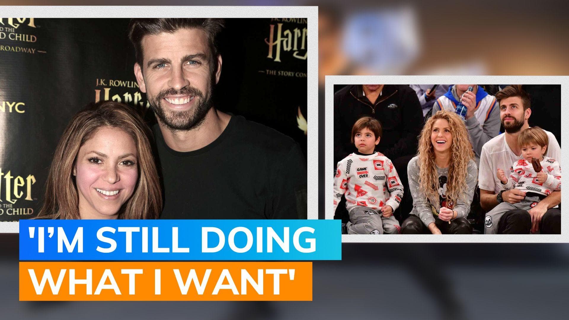 Gerard Pique reacts to his split with Shakira for first time, says he is 'very happy'