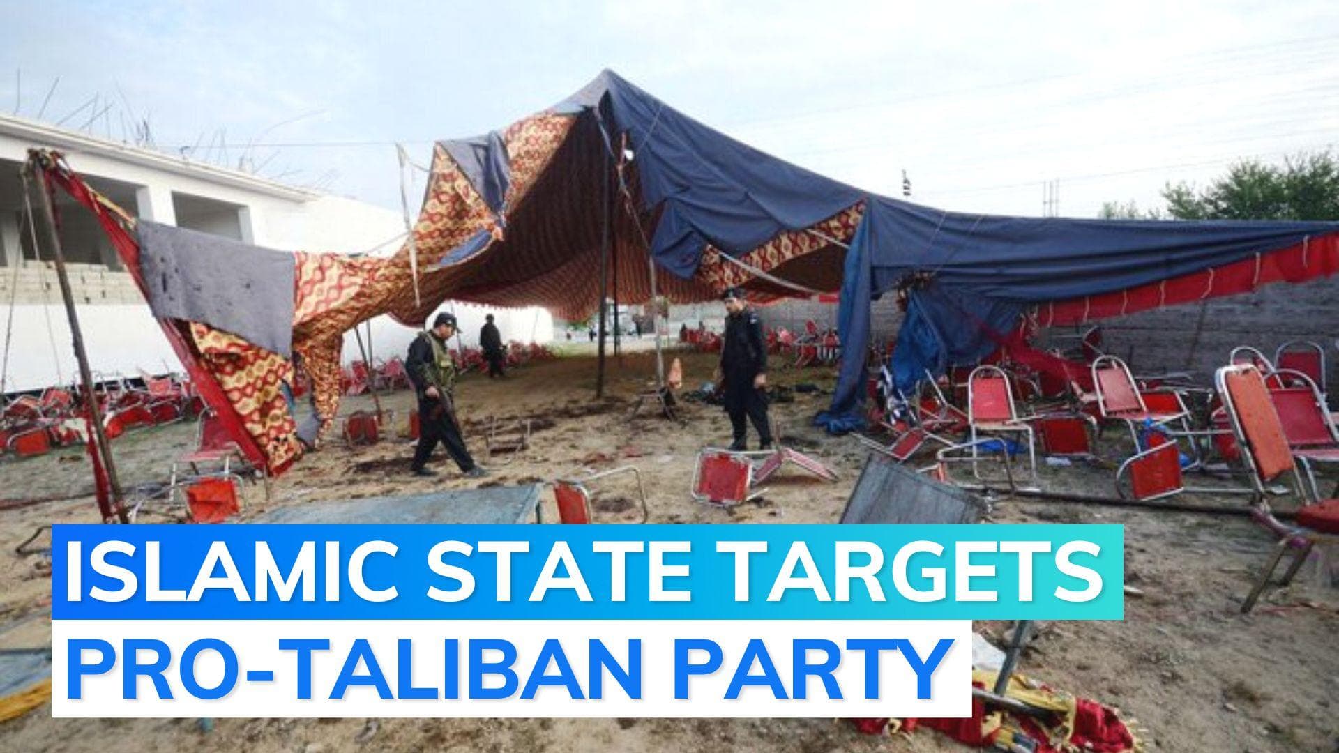 Islamic State claims responsibility for Pakistan blast that killed 54