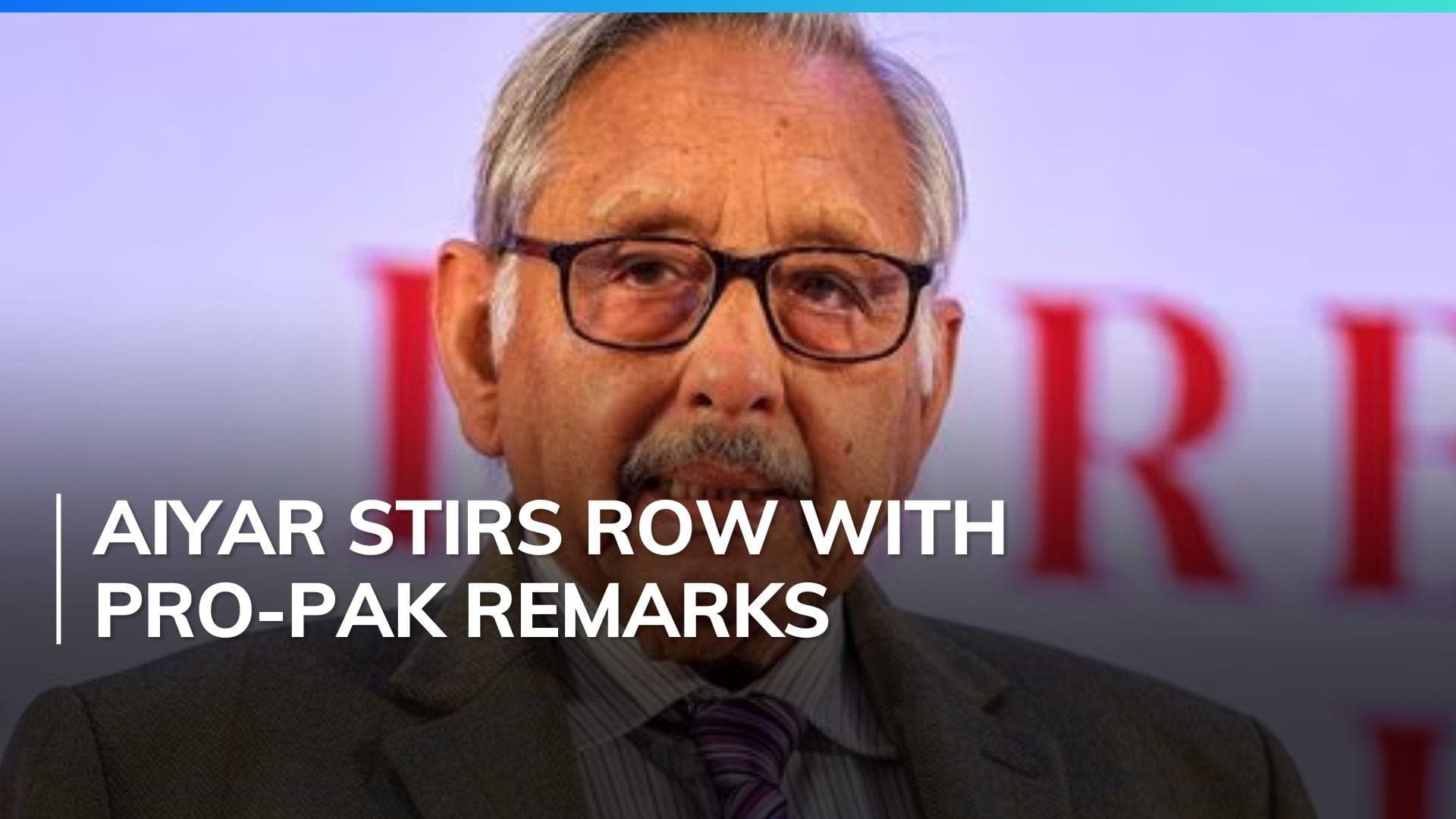 'Pakistanis are India's biggest asset': Mani Shankar Aiyar's speech in Lahore sparks row 