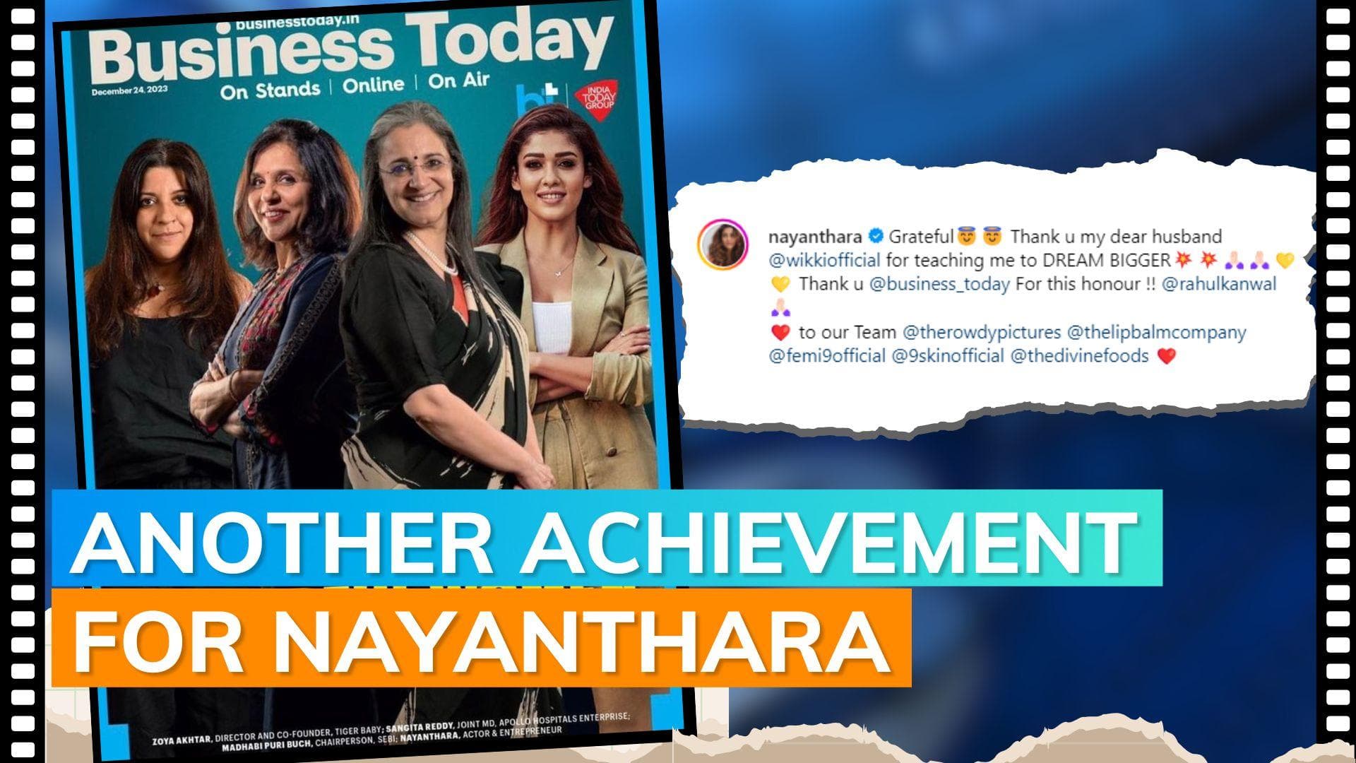  Nayanthara declared most powerful women in business: 'Dream bigger...'