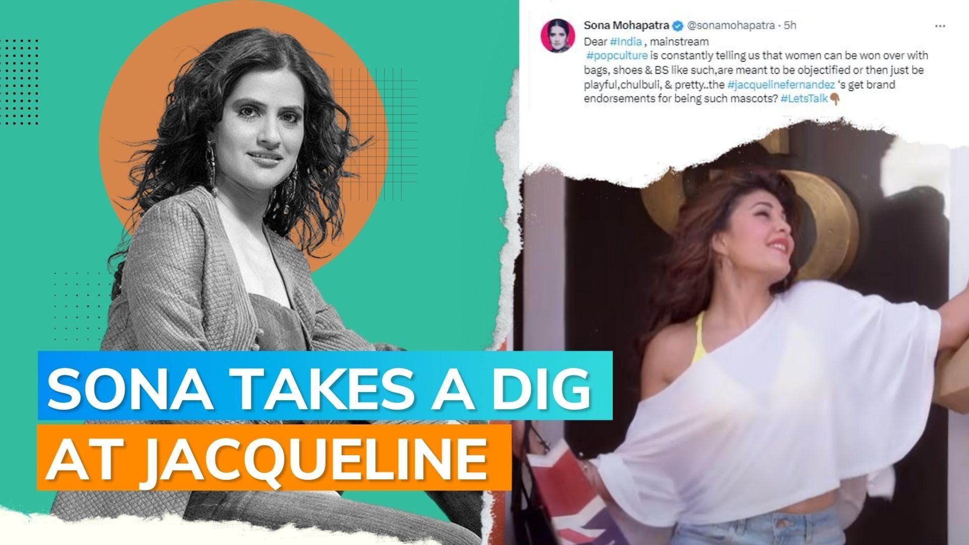 Sona Mohapatra slams the gold-digger mentality of mainstream popular culture