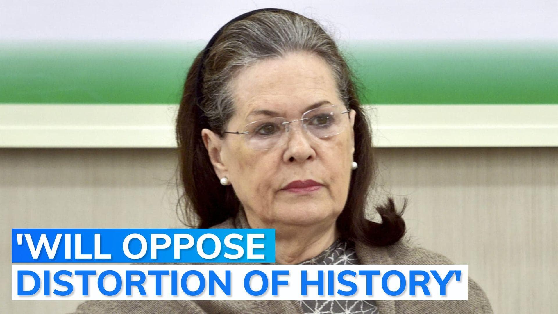 Self-obsessed govt hell-bent on trivialising freedom fighters' sacrifices: Sonia Gandhi attacks BJP