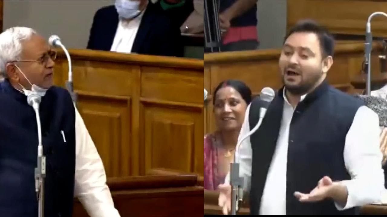 Liquor Ban वाले बिहार की विधानसभा में शराब की बोतलें मिलने पर हंगामा, तेजस्वी और नीतीश भिड़े