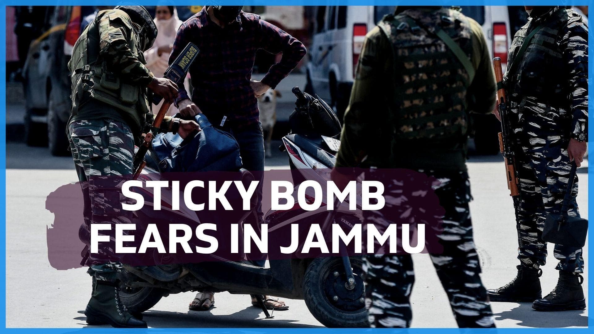  Concerned over use of sticky bombs, J&K police issues advisory