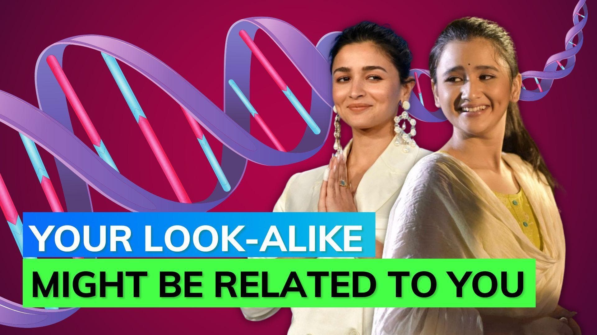 Spotted your doppelganger? You might be sharing the same DNA!