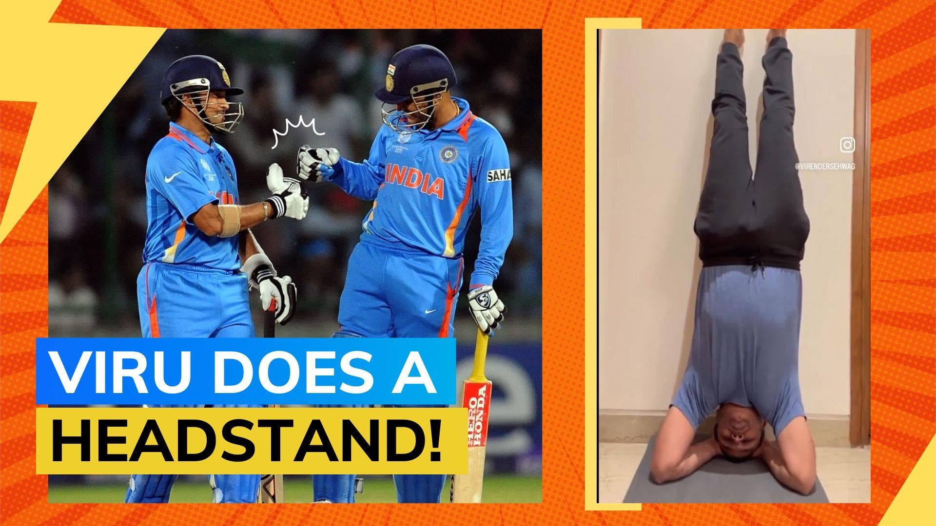 Virender Sehwag's unique birthday wish for Sachin Tendulkar goes viral