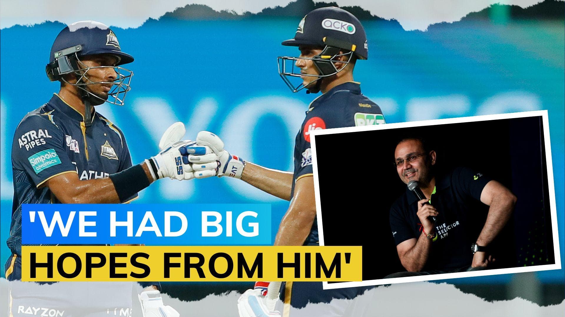 GT vs MI Qualifier 2, IPL 2023: Virender Sehwag lashes out at THIS Gujarat Titans player for poor show