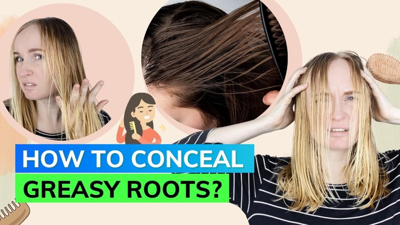 Want to conceal greasy roots? Quasi-French plaits might help!
