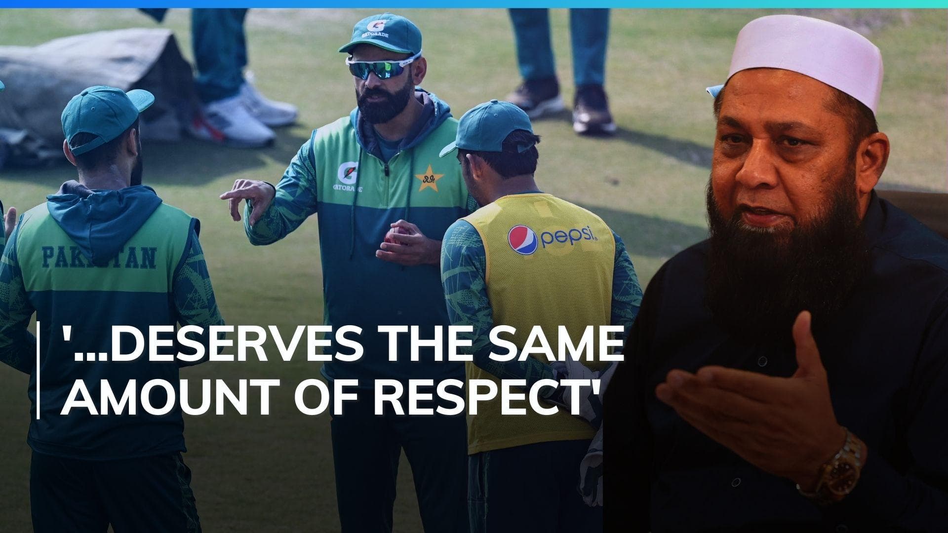 Inzamam-ul-Haq questions PCB's decision to remove Mohammad Hafeez as team director