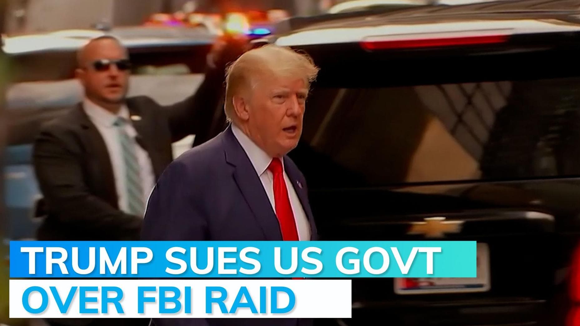Ex-President Donald Trump sues US government over FBI's raid at his home