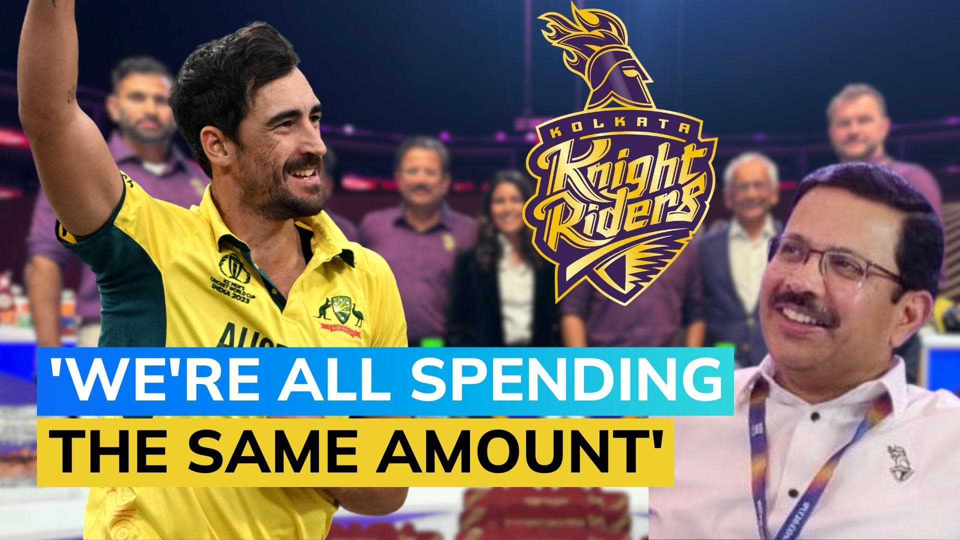 KKR CEO Venky Mysore opens up on record signing of Mitchell Starc in IPL 2024 Auction