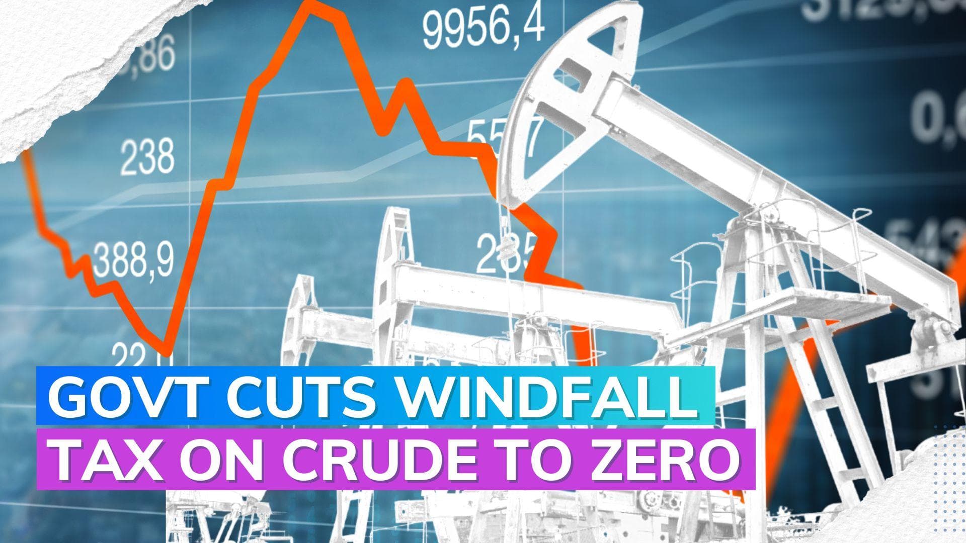 Centre scraps windfall tax on crude oil 
