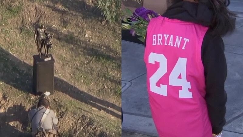 Fans in Los Angeles remember Kobe Bryant two years after his tragic death