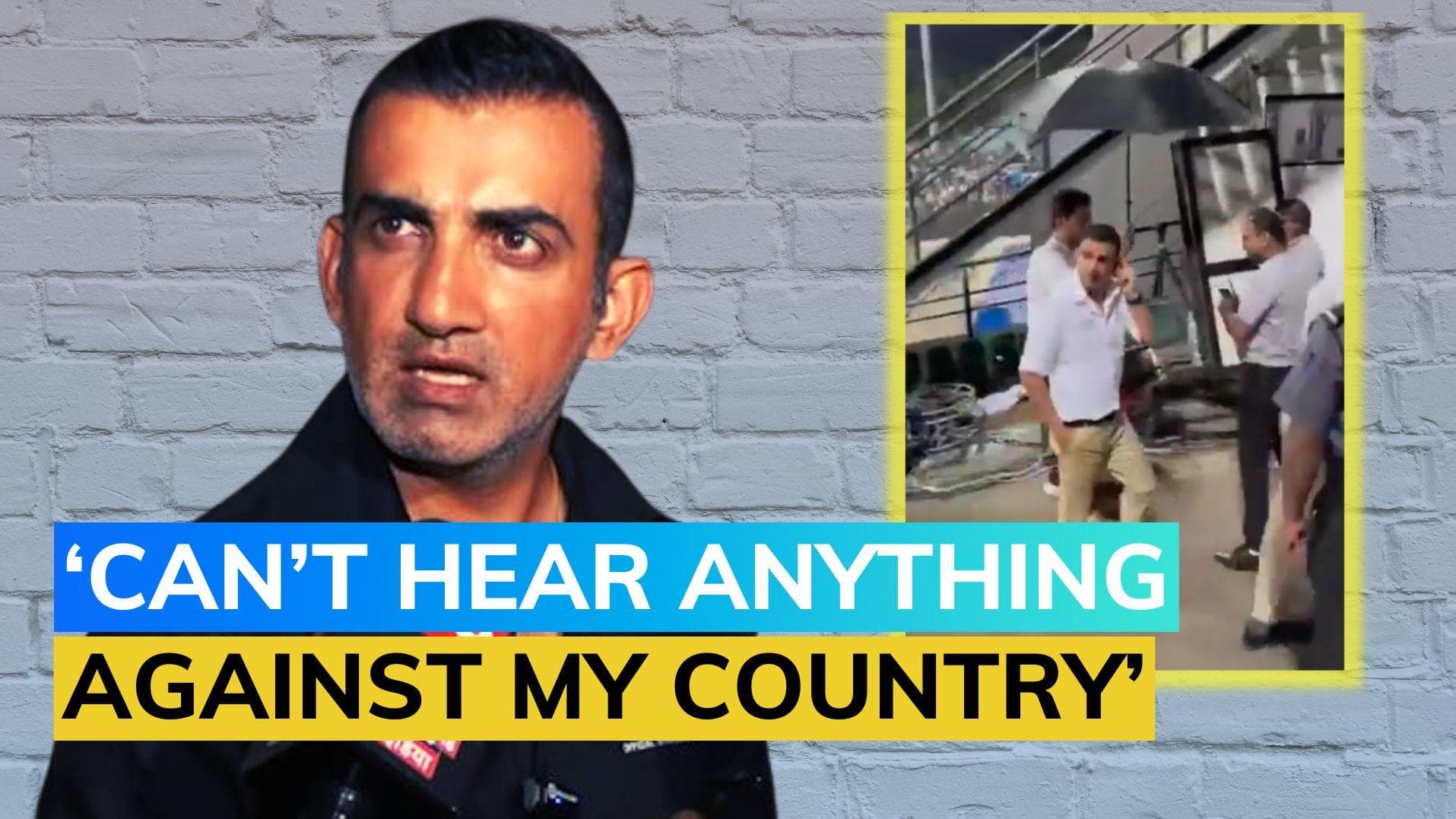 WATCH: Gautam Gambhir clarifies why he showed finger to Kohli fans | India vs Pakistan | Asia Cup 2023