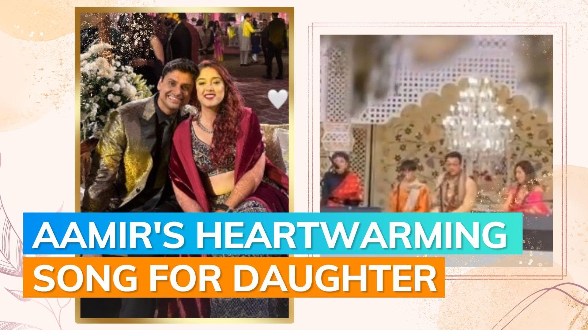 Aamir Khan, ex-wife Kiran Rao, and son Azad sing ‘Phoolon Ka Taron Kaa’ at Ira Khan’s sangeet | Watch