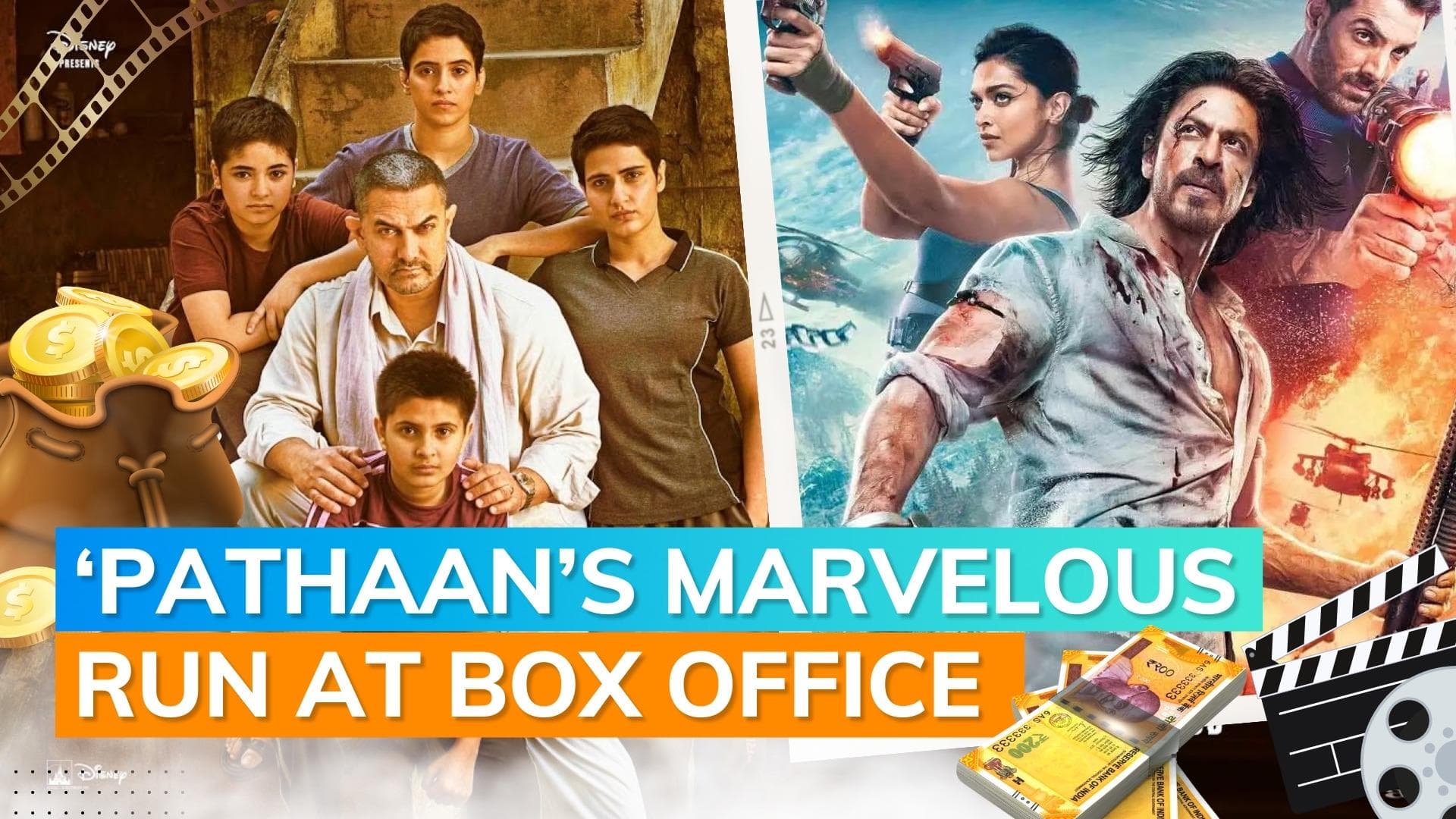 ‘Pathaan’ beats ‘Dangal’ as the highest grossing film in Hindi, collects ₹729 crore worldwide