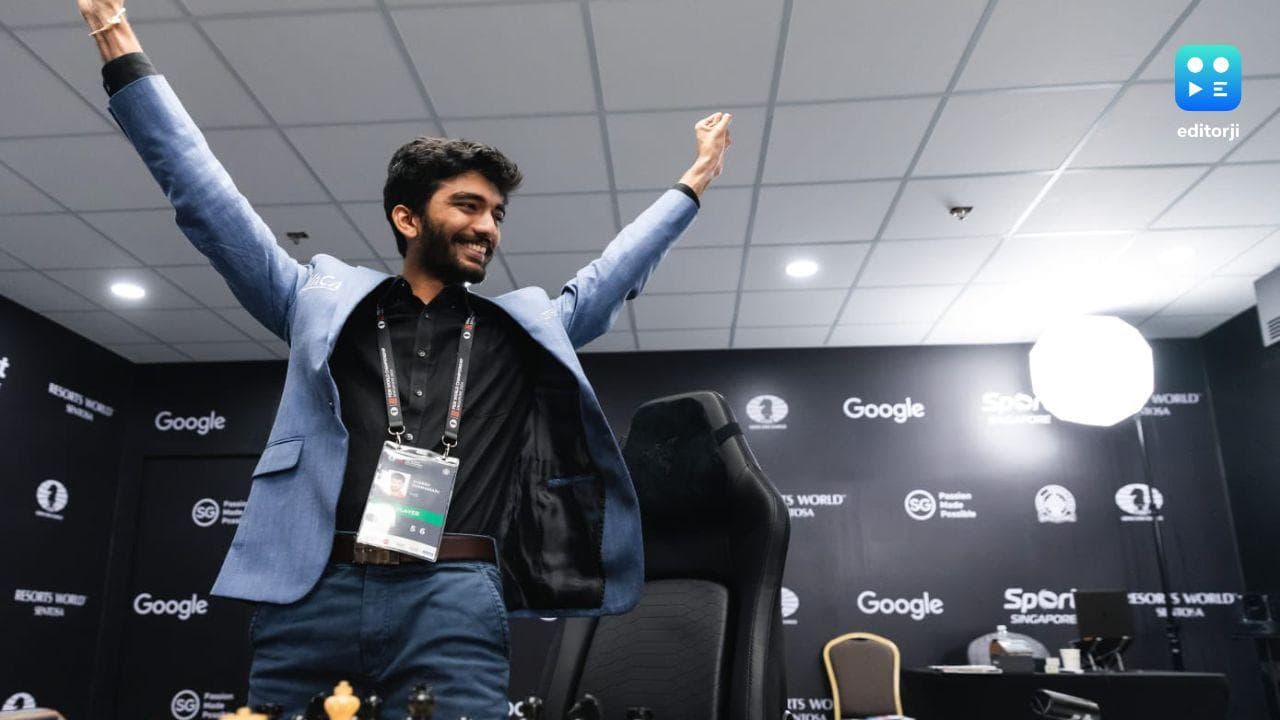 Gutsy Gukesh realises childhood dream; becomes youngest world chess champion