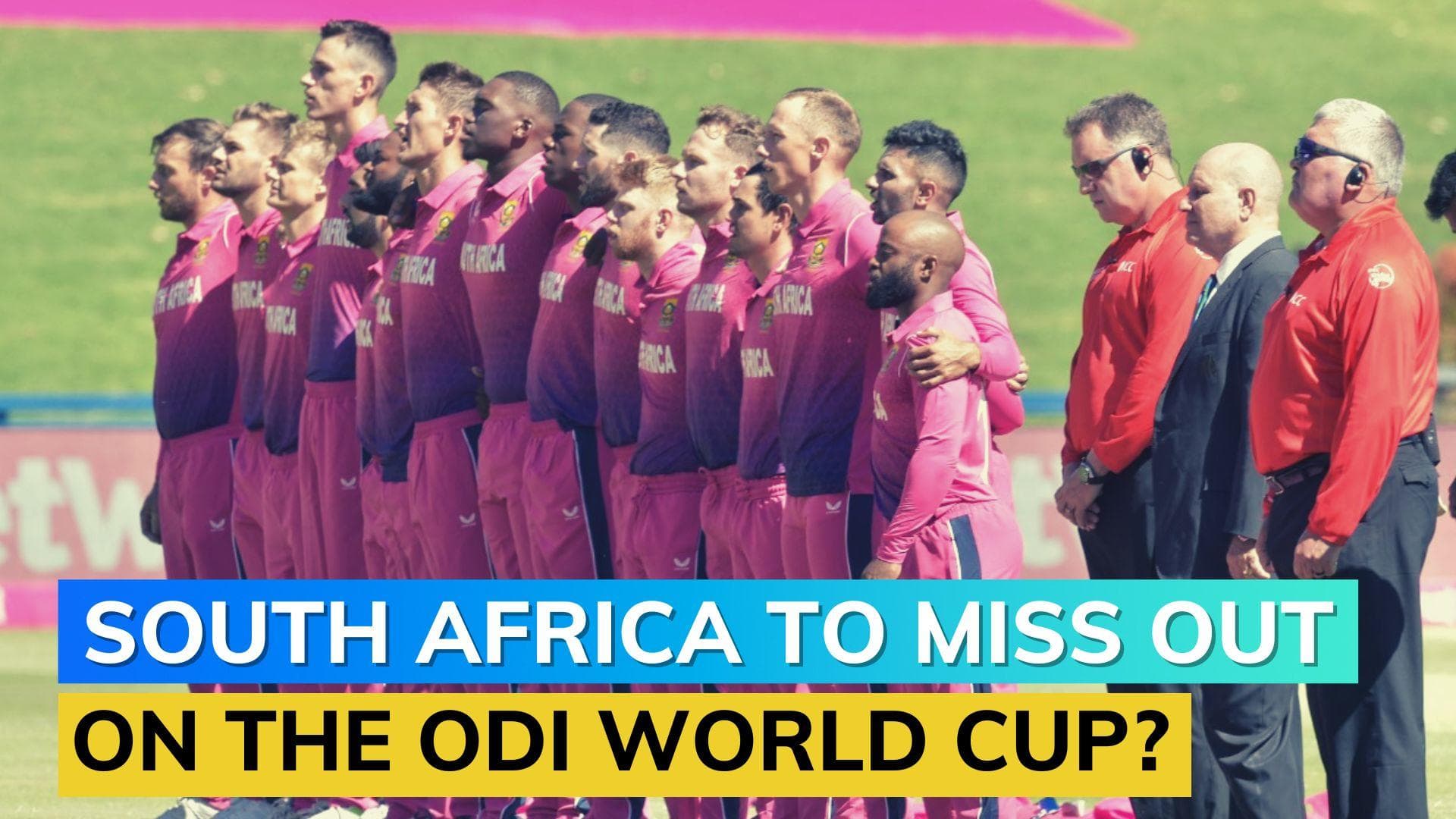 South Africa may miss out on directly qualifying for the ODI World Cup, withdraw from Australia series