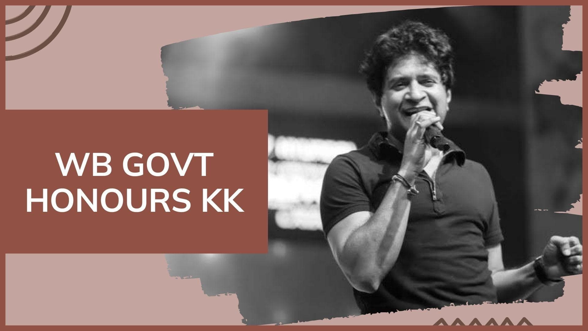 West Bengal government gives gun salute to eminent singer KK | On camera